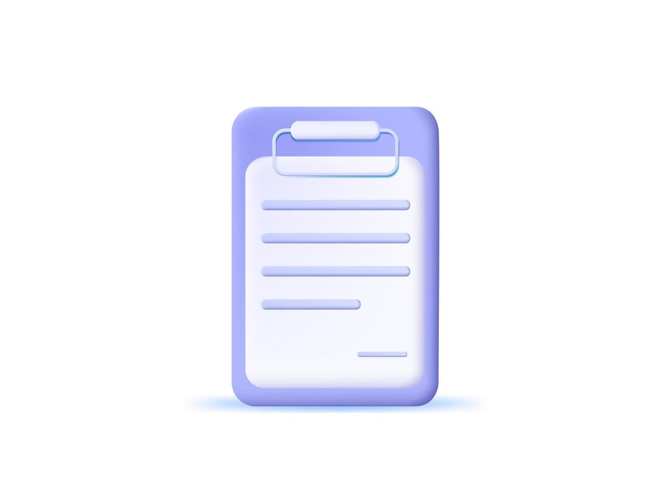 3d assigment icon illustrations concept vector