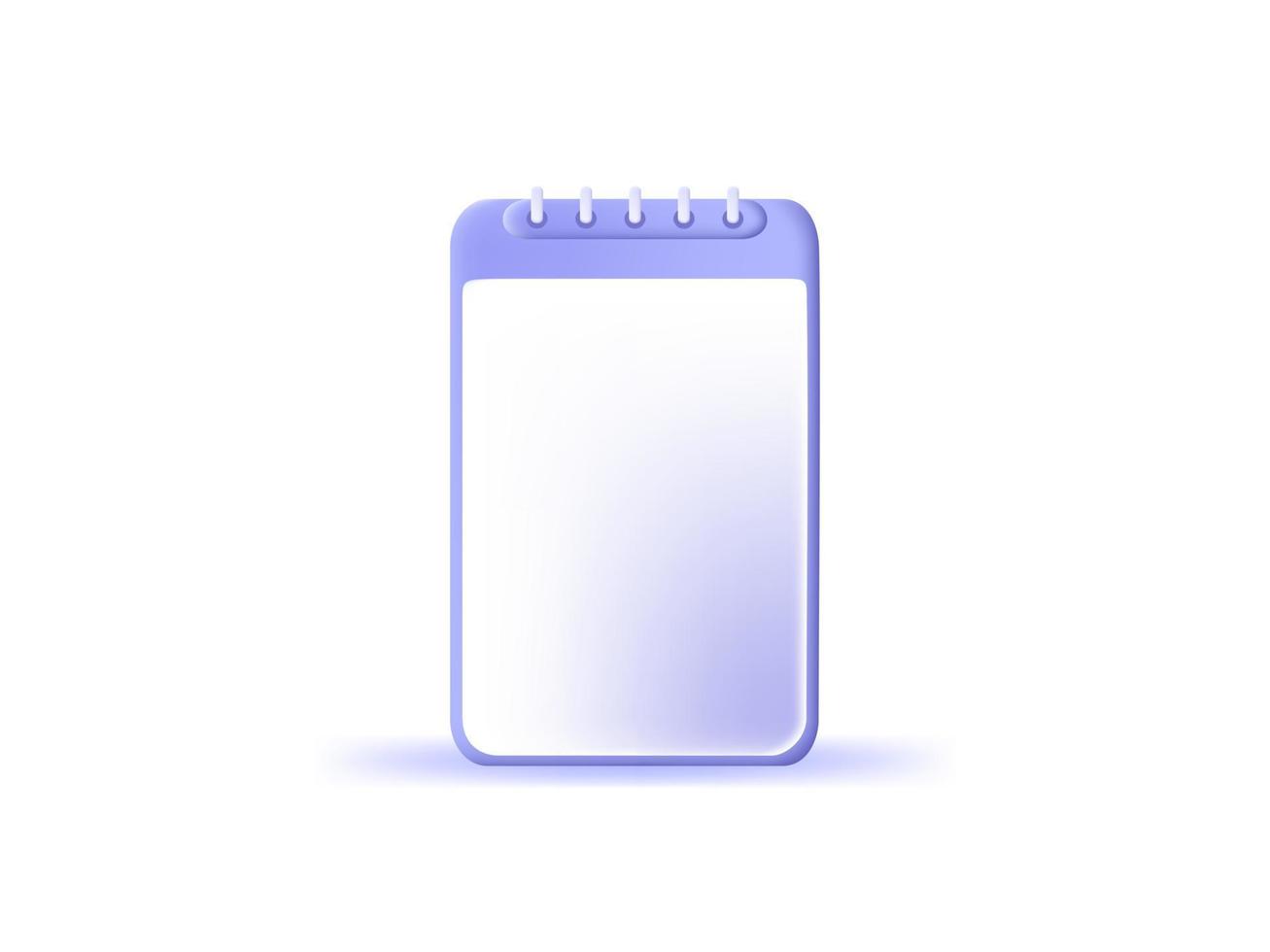 Copywriting, writing icon. Document concept. 3d vector illustration.
