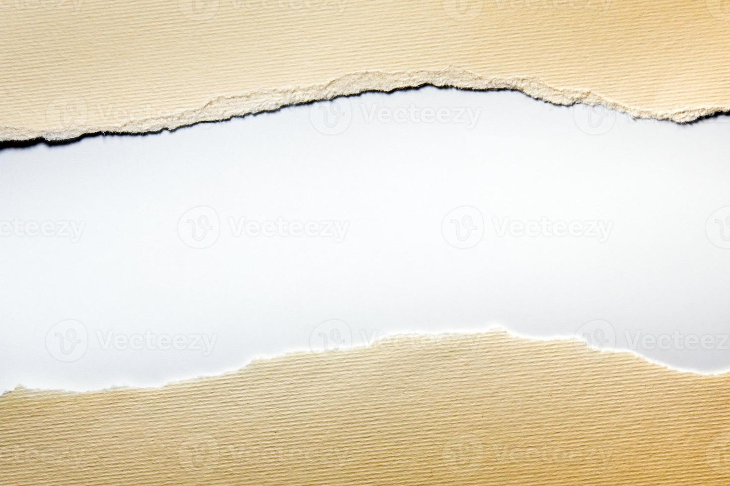 The space between white paper photo