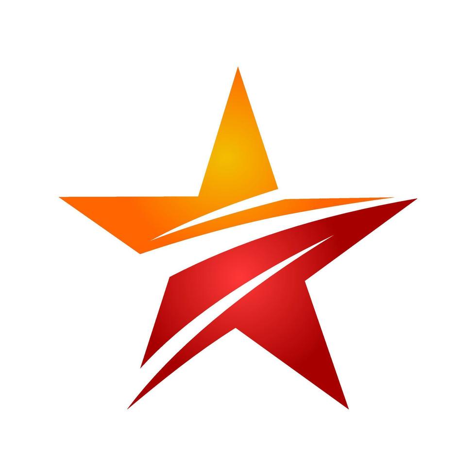 star abstract logo vector