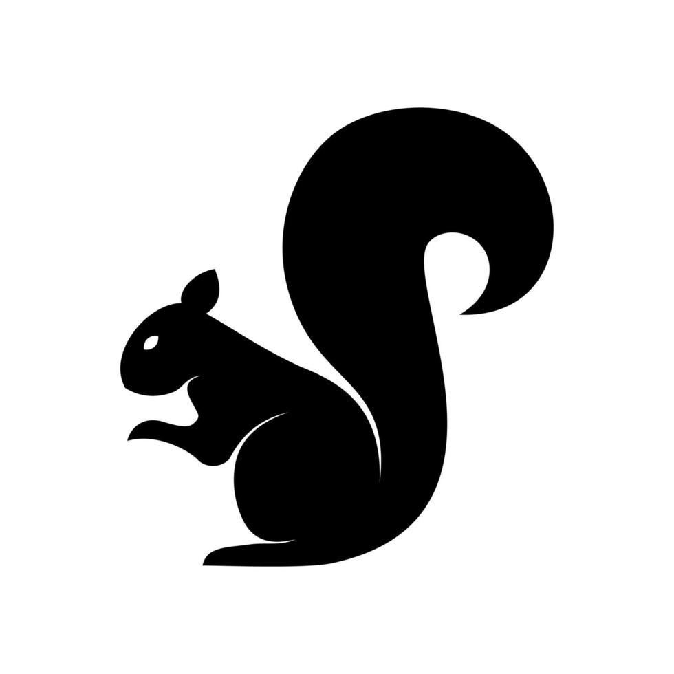 squirrel vector logo