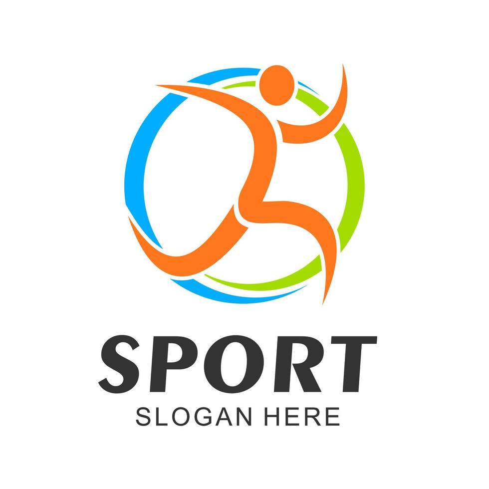 logotipo de vector de deporte