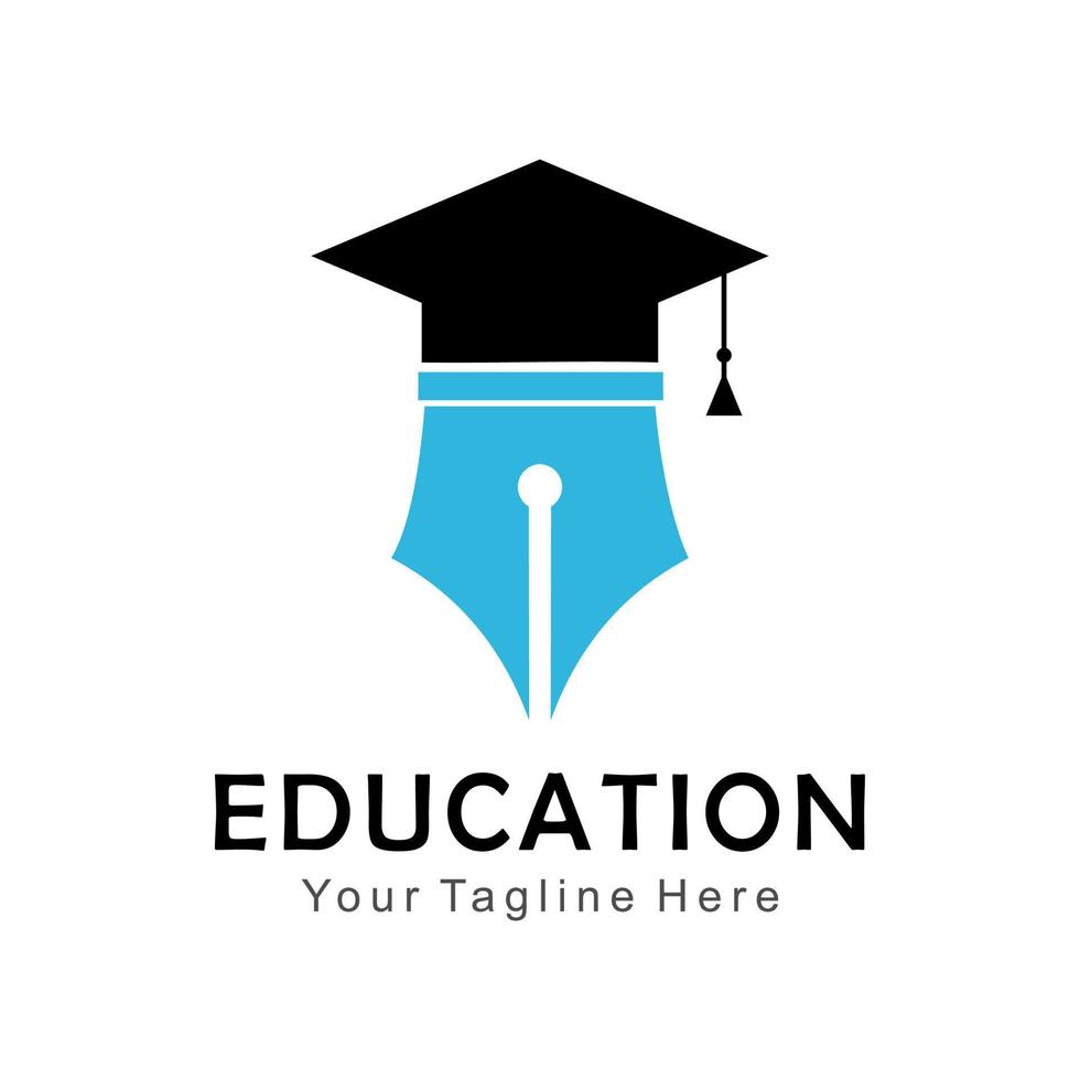 education geek logo vector