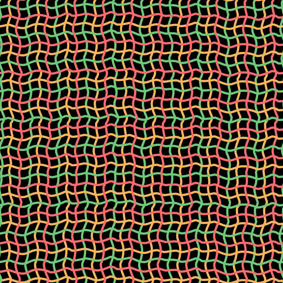 simple design of geometric abstract pattern horizontal vertical seamless wave lines vector