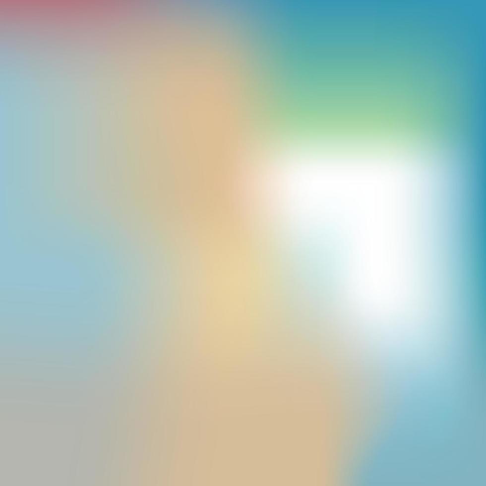 fondo degradado colorido abstracto con un estilo multicolor suave y borroso en blanco para el banner del sitio web y el diseño gráfico decorativo de la tarjeta de papel. ilustración vectorial vector