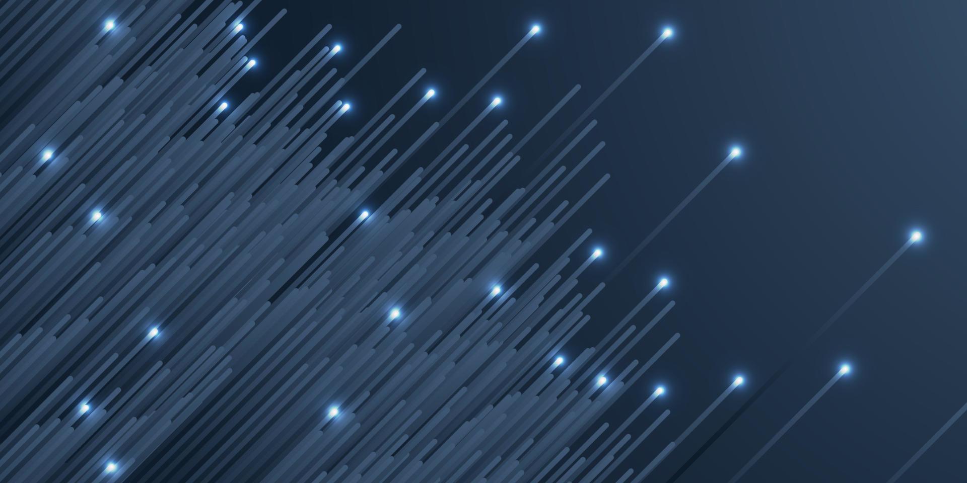 Abstract shape with Particle Light vector