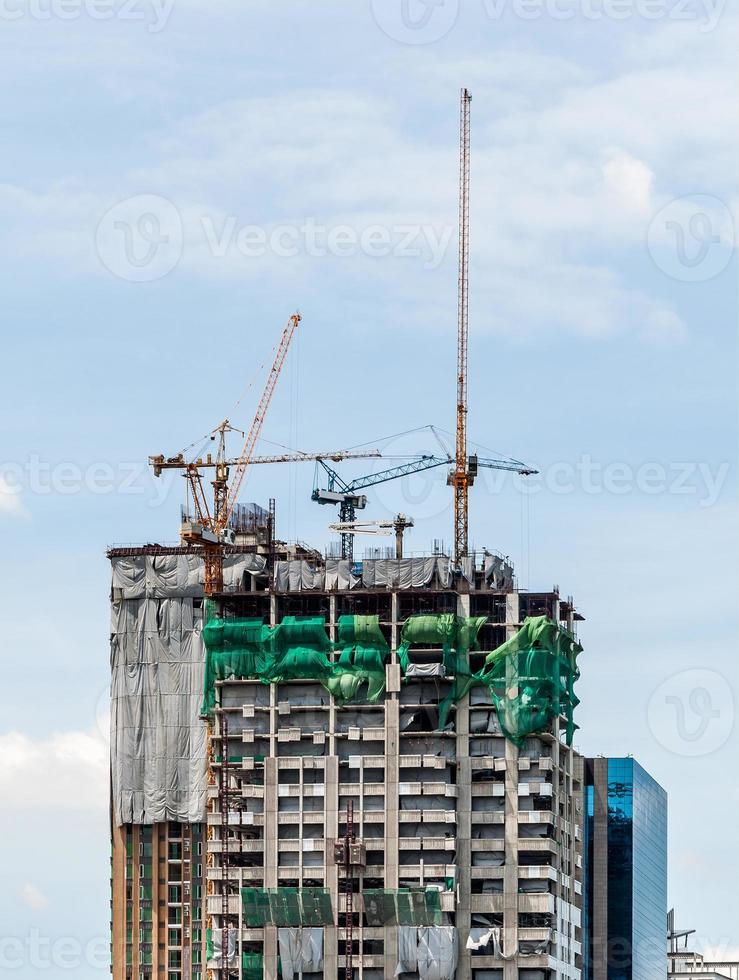 edificio en construcción foto