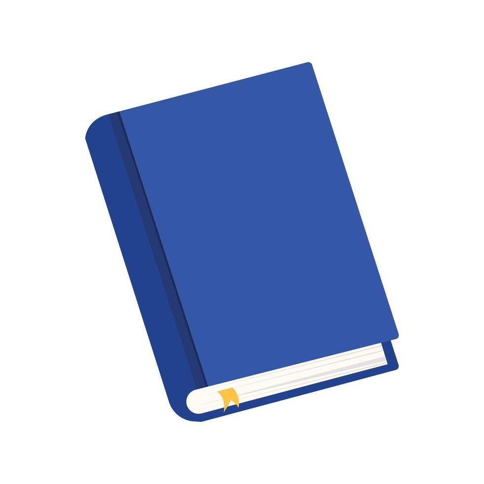 azul libro clipart icono gráfico vector