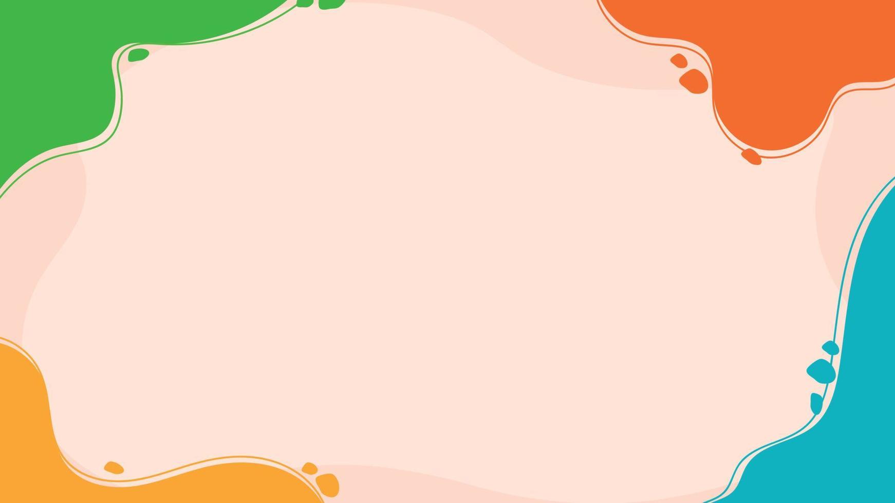 Colorful Abstract Background Vector Illustration Design For Banner Template Wallpaper
