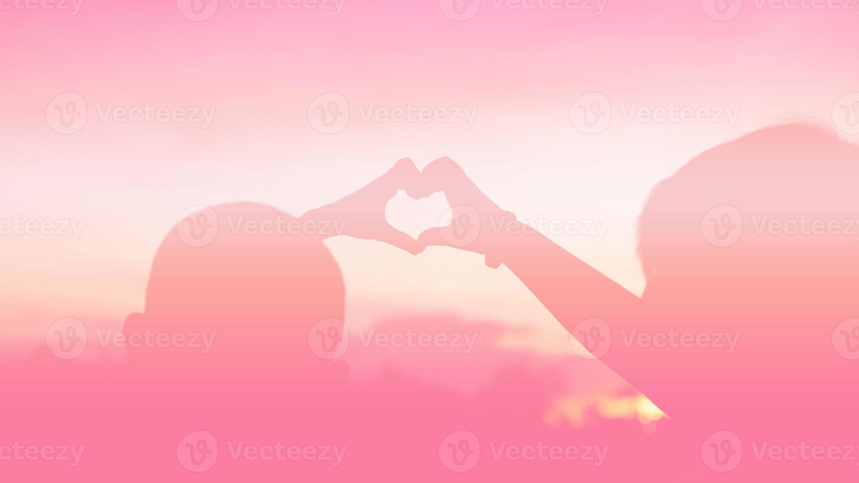 Hands-shape for the Sun. photo