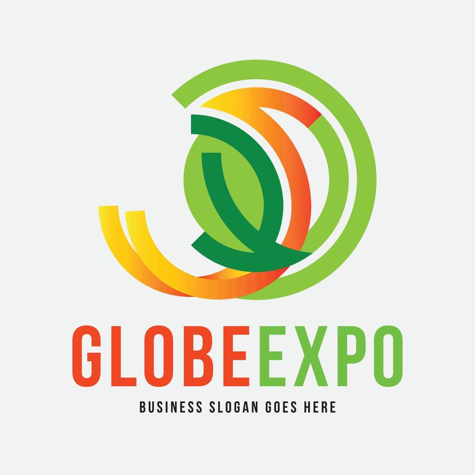 Green Festival and Events Logo Design vector