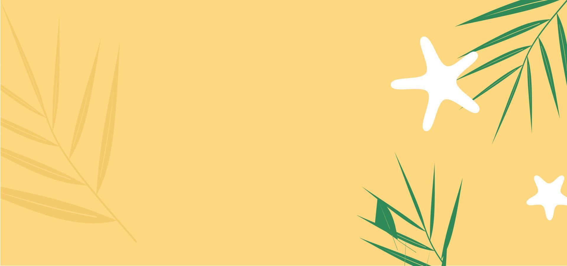 Summer sale beautiful web banner. Top view of cute beach objects. Refreshing summer sale template. Flat vector illustration with special discount offer. Concept of island vacation.