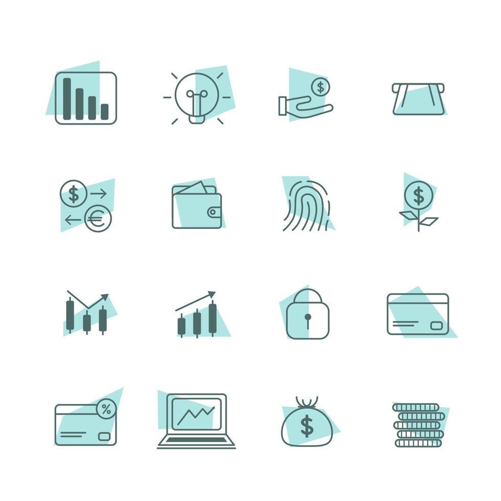 Finance vector icon. Finance symbol, investment, editable. Isolate the background.