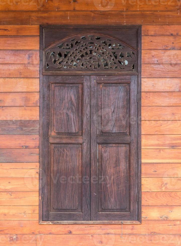 Old Wooden window photo