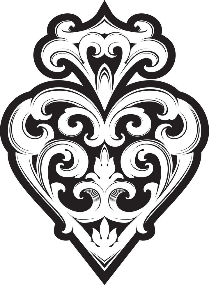 Ace of Spades playing card vector