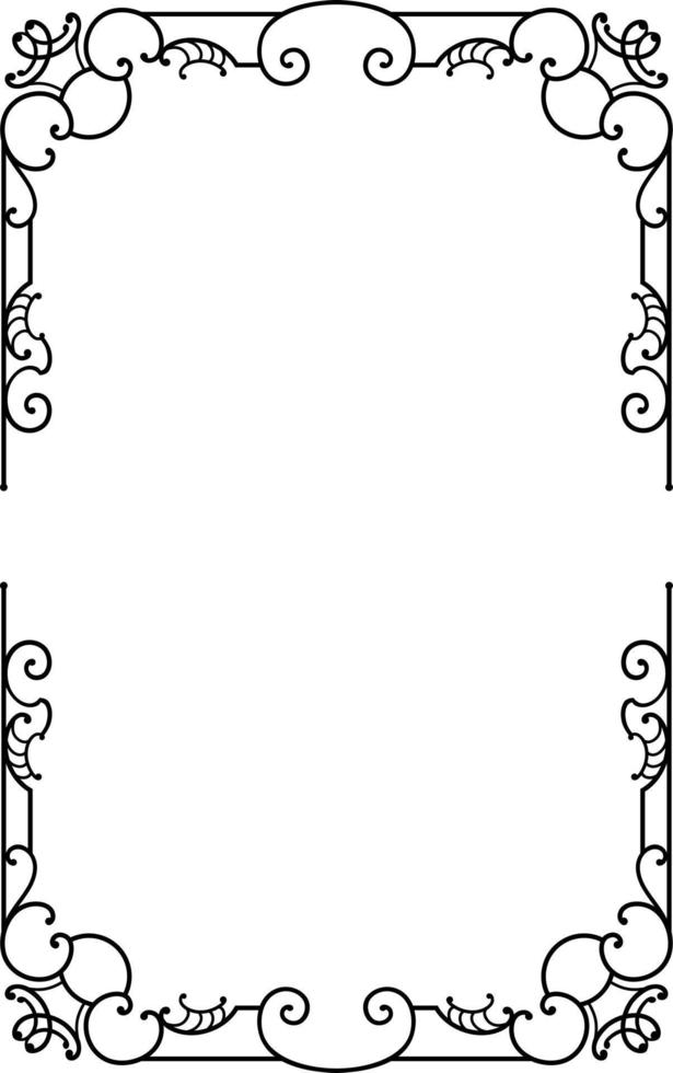 Decorative frame. Design element. Decoration vector