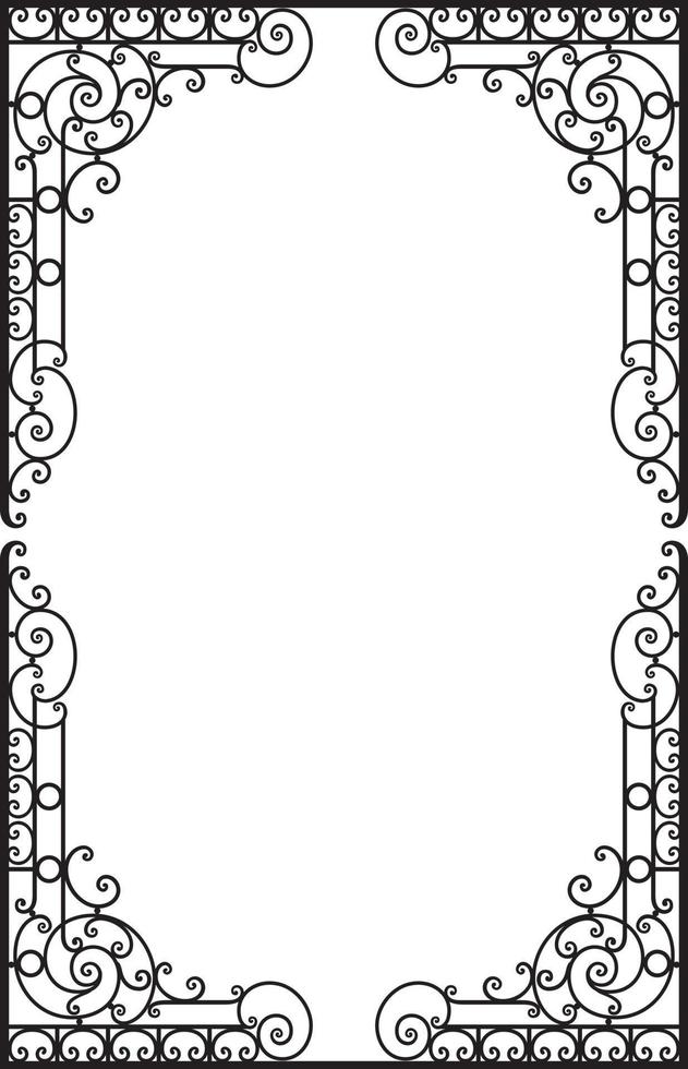 Decorative frame. Design element. Decoration vector