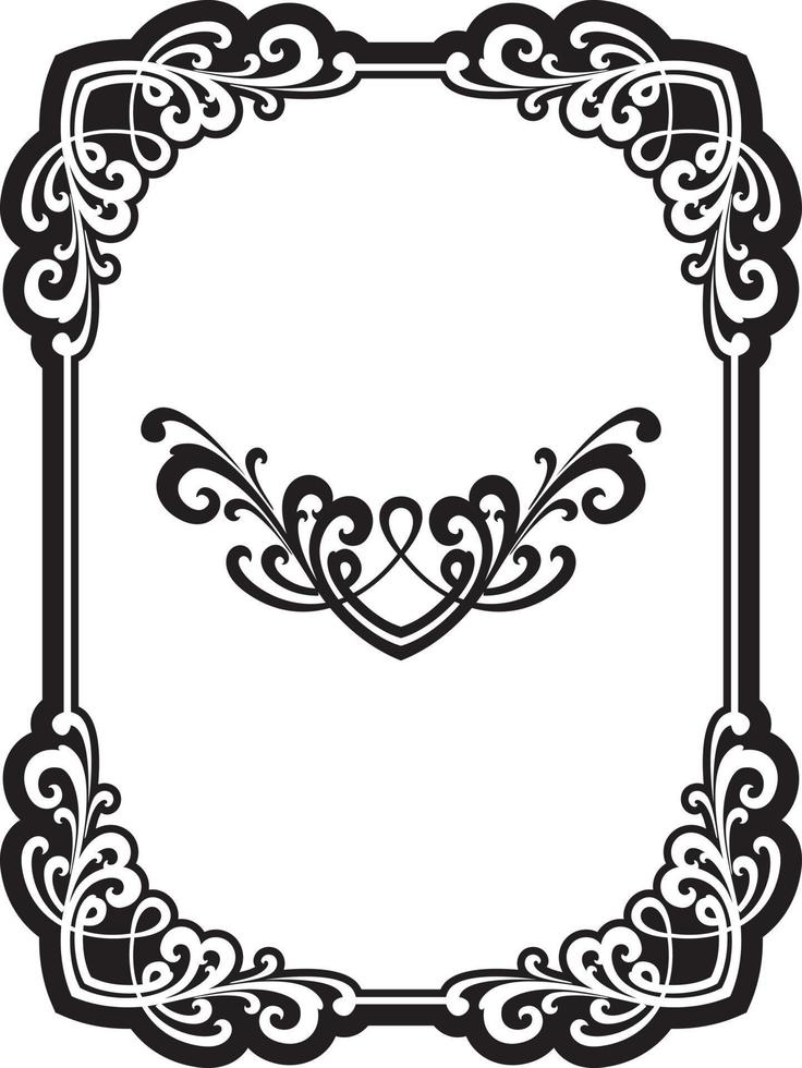 diseño de ángulo art nouveau vectorizado. vector