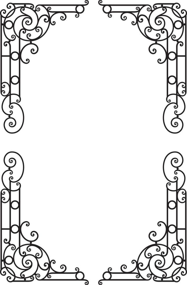 Decorative frame. Design element. Decoration vector