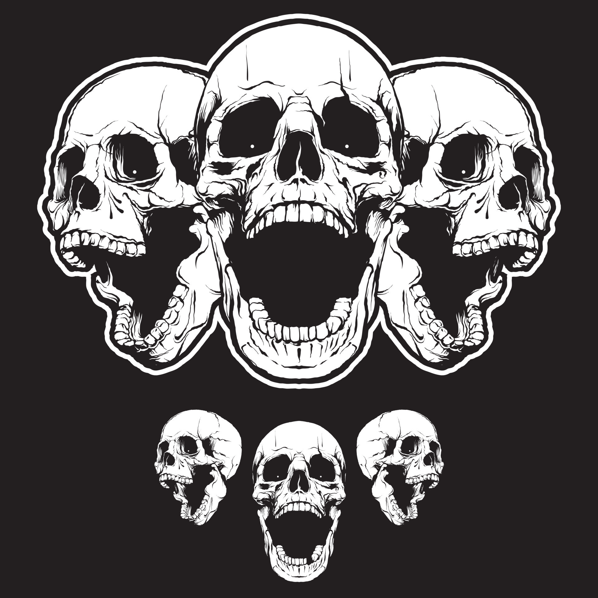 the skulls