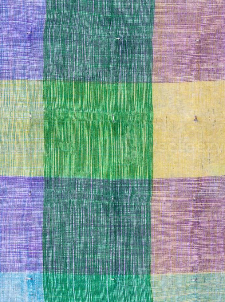 Colorful pattern on the soft pad. photo