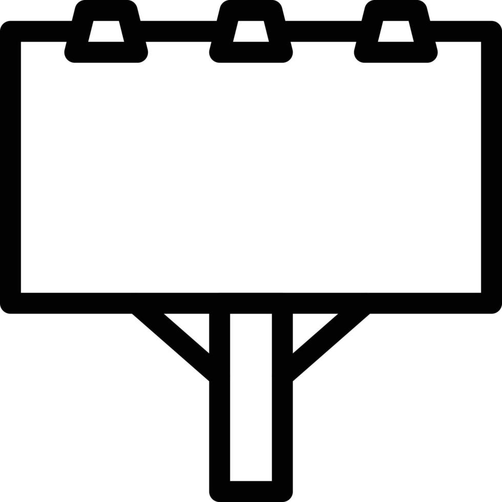 billboard vector illustration on a background.Premium quality symbols.vector icons for concept and graphic design.