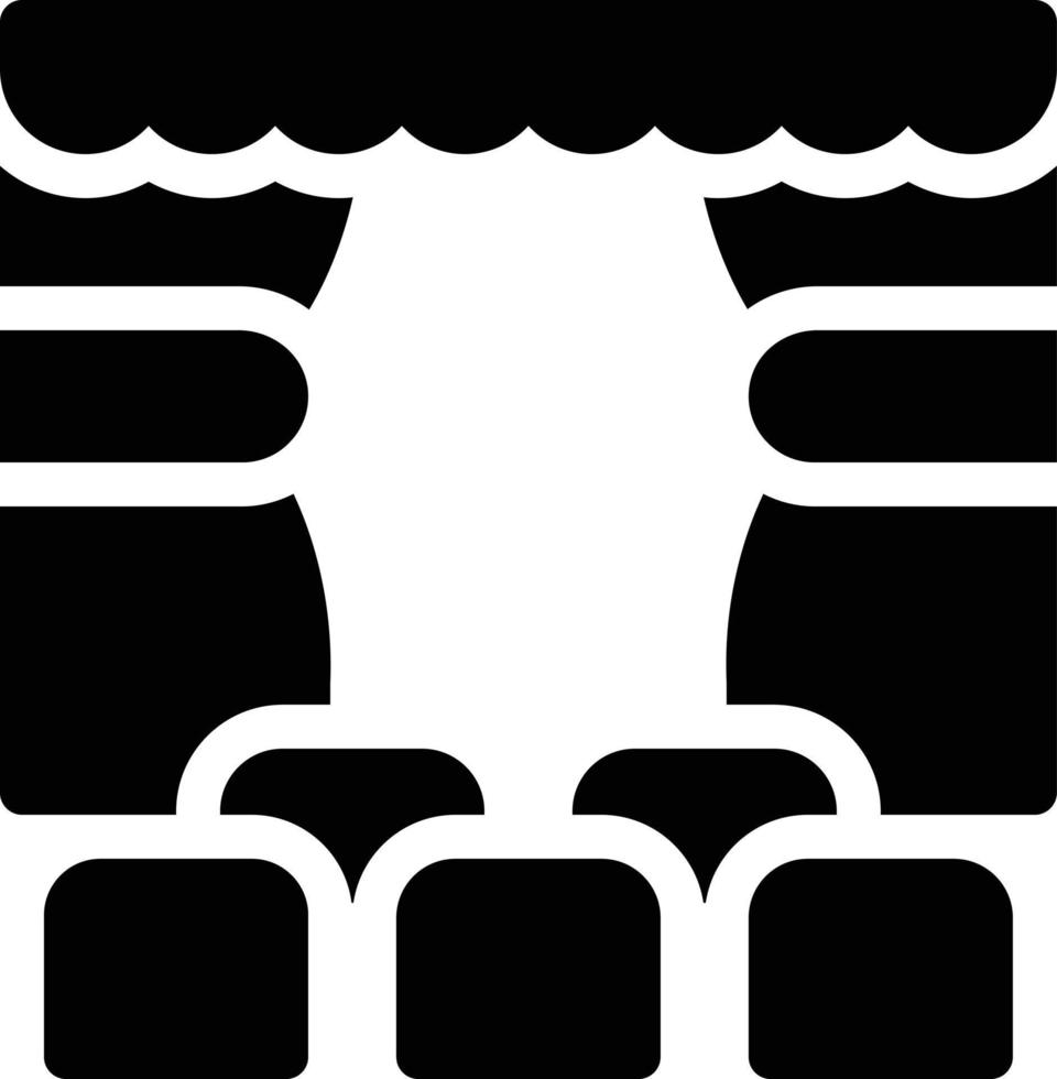 theater vector illustration on a background.Premium quality symbols.vector icons for concept and graphic design.