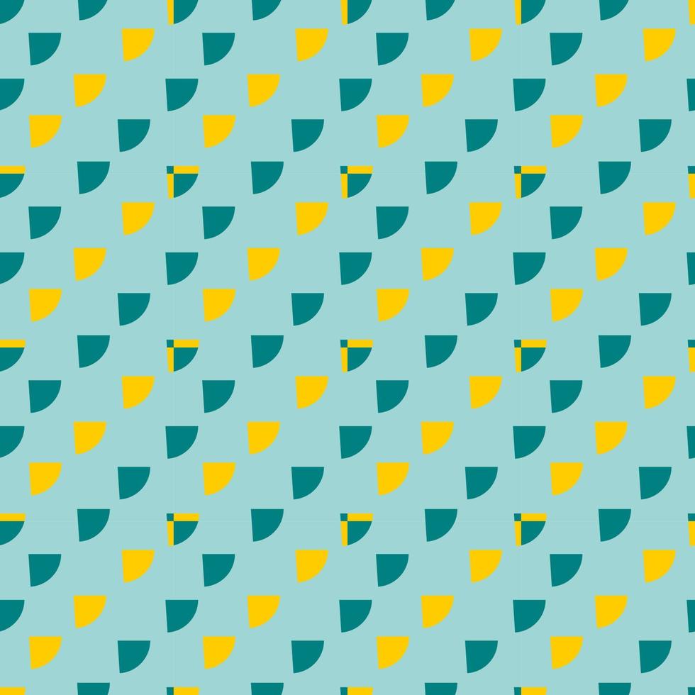 seamless geometric pattern with shapes vector