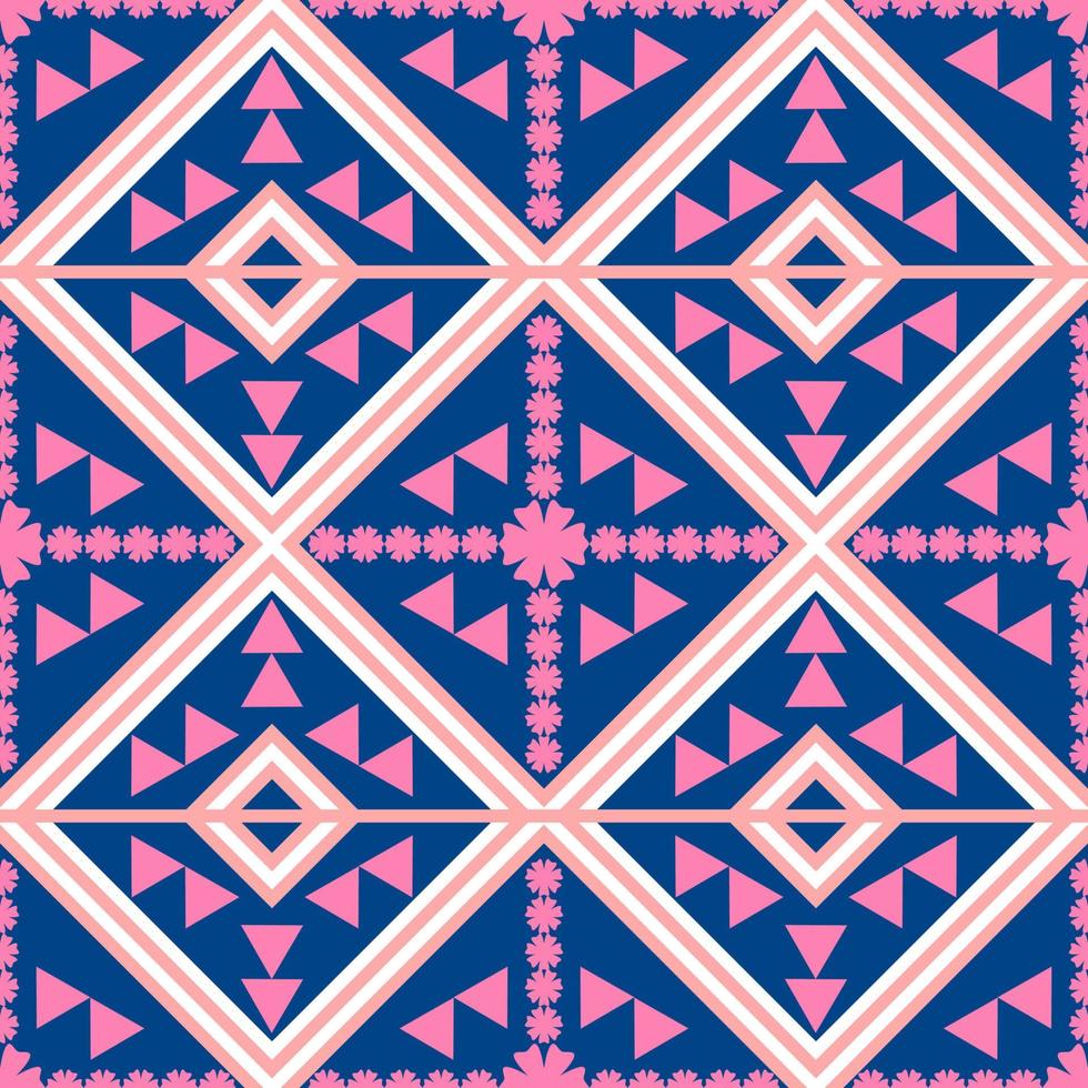 geometric ethnic pattern traditional design vector