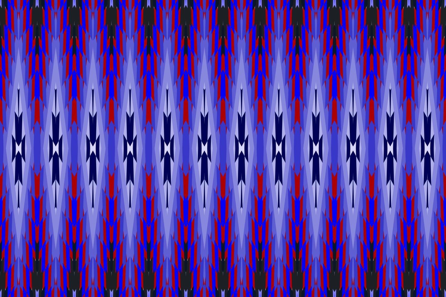 diseño tradicional de patrón étnico geométrico para el fondo vector