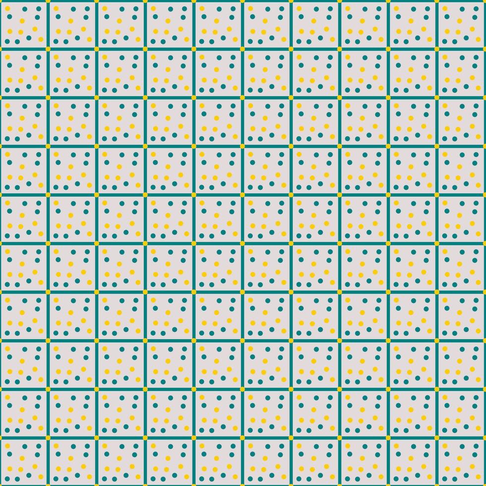 seamless geometric pattern with dots vector