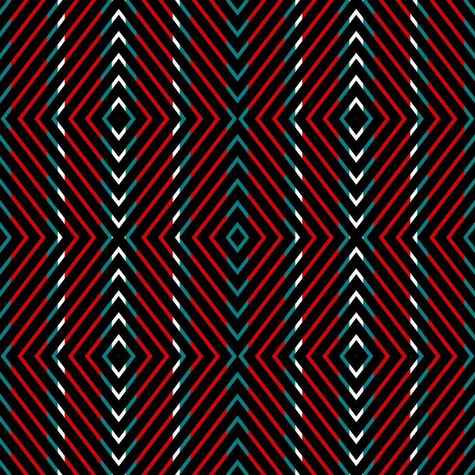 red and black seamless pattern background vector