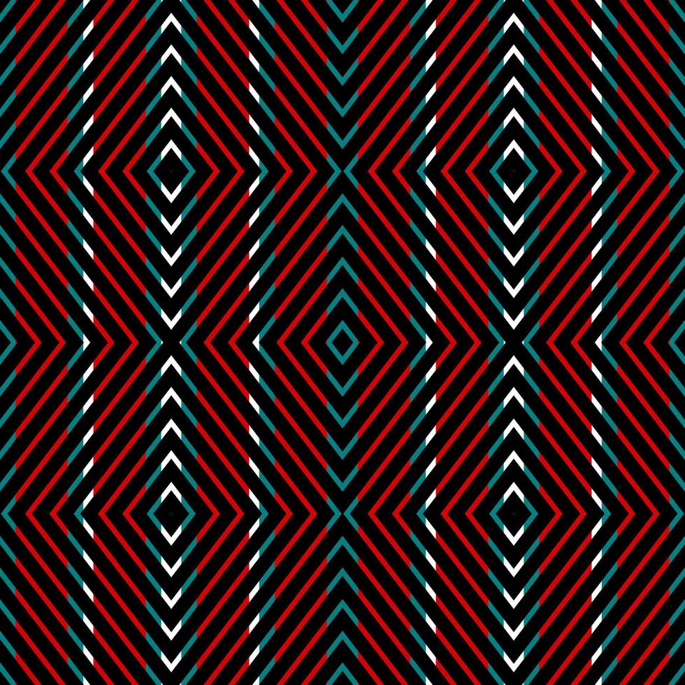 red and black seamless pattern background vector