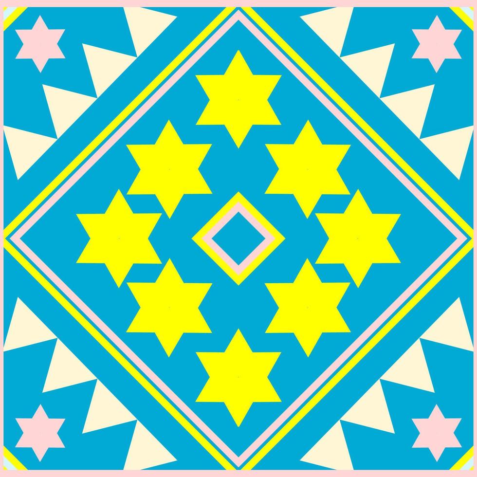 geometric ethnic pattern traditional design vector