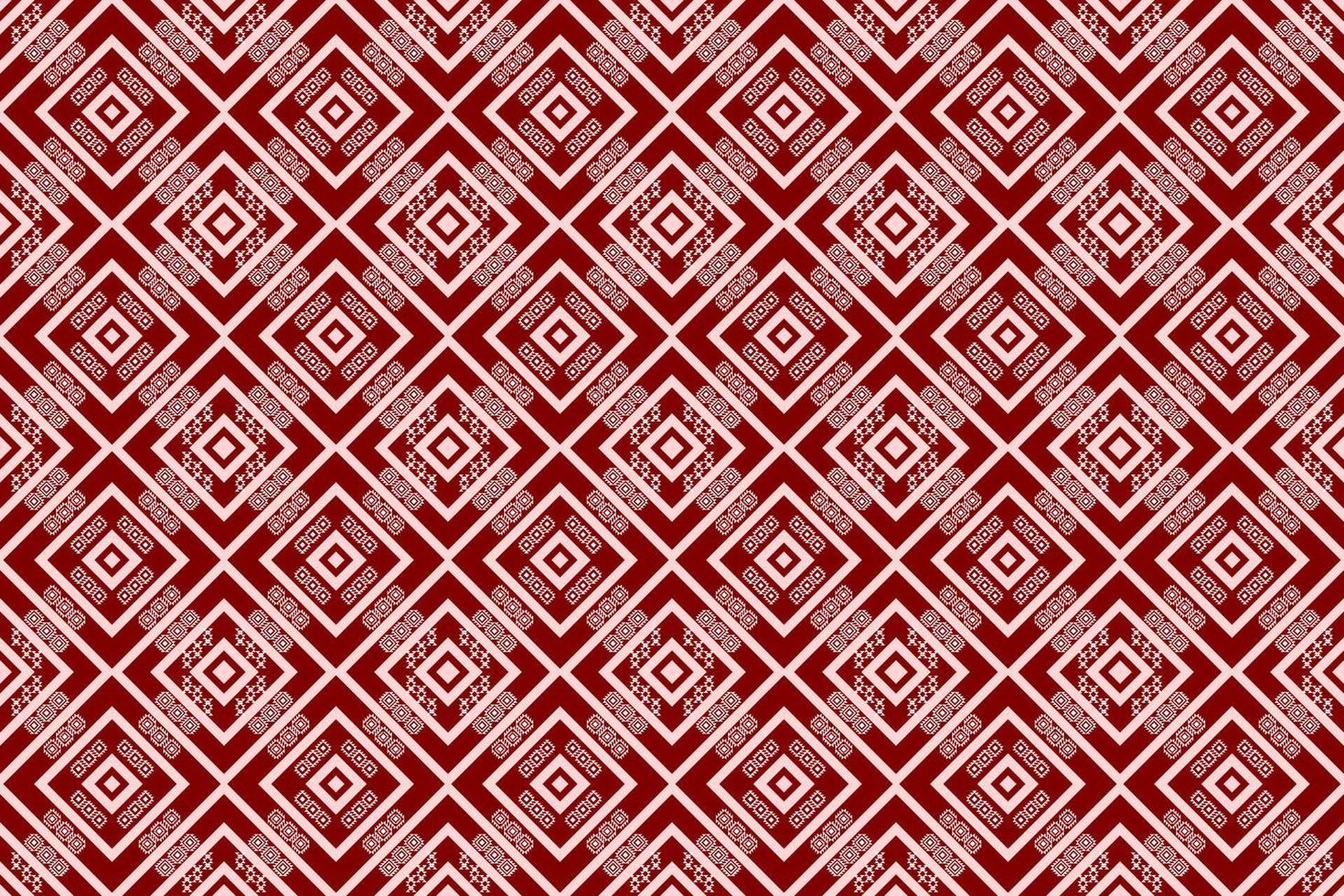 diseño tradicional de patrón étnico geométrico para el fondo vector