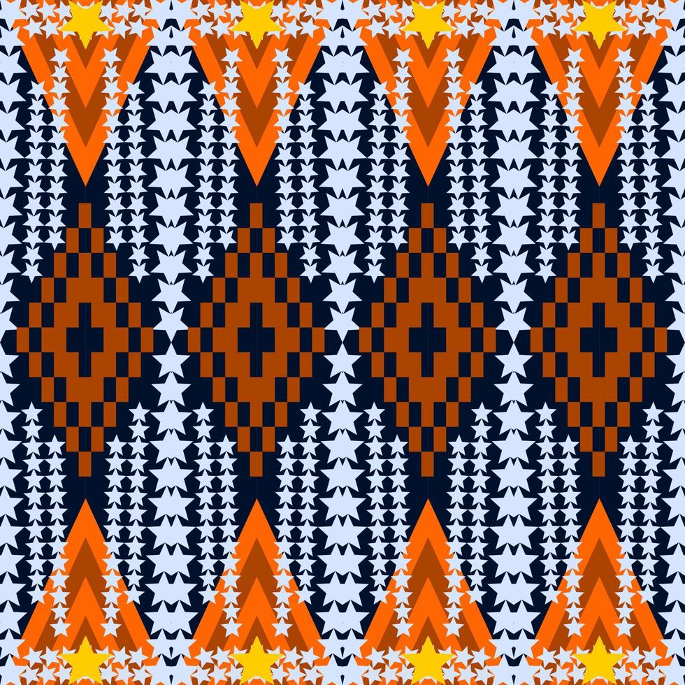 geometric ethnic pattern traditional design vector