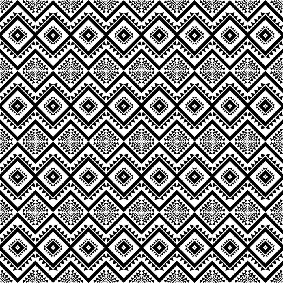 geometric ethnic seamless pattern traditional design vector