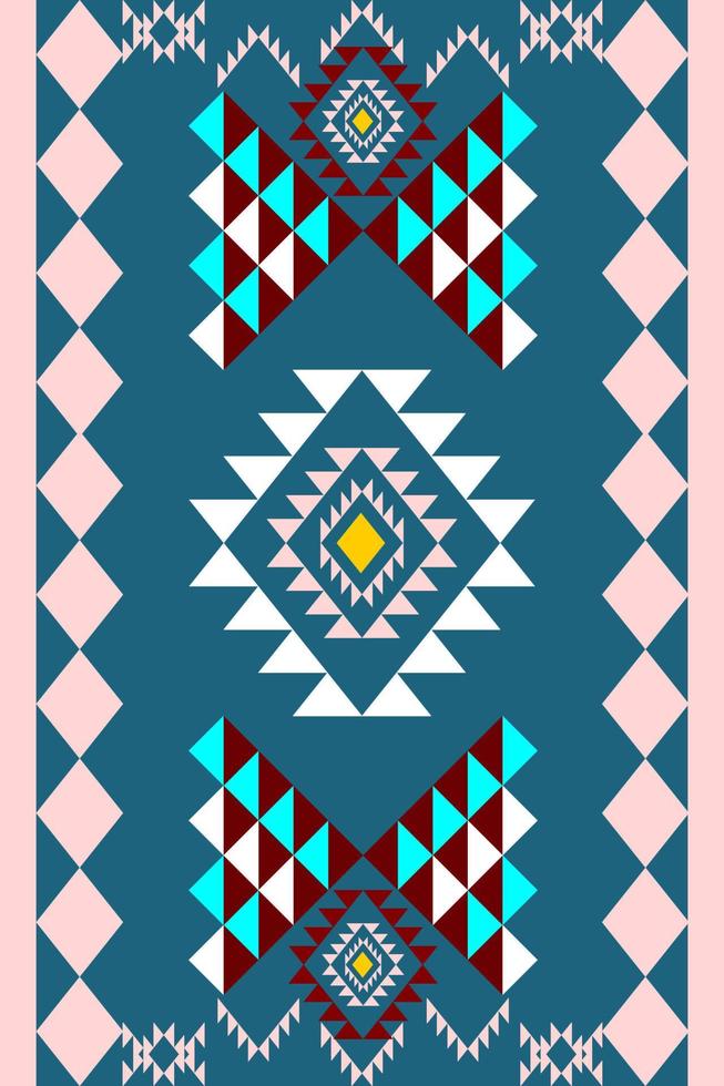 geometric ethnic pattern traditional design vector