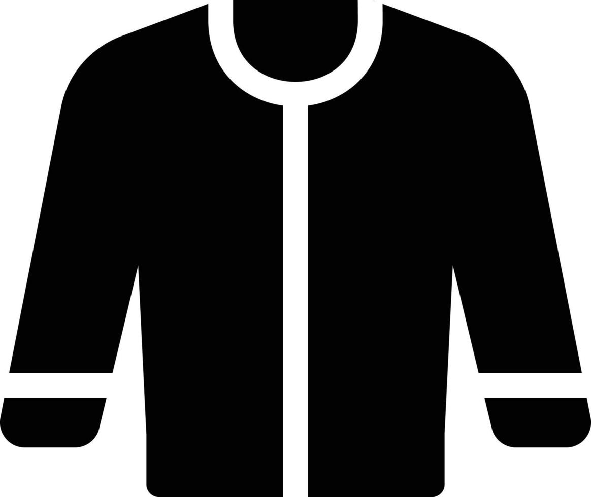 Ilustración de vector de chaqueta en un fondo. Símbolos de calidad premium. Iconos vectoriales para concepto y diseño gráfico.