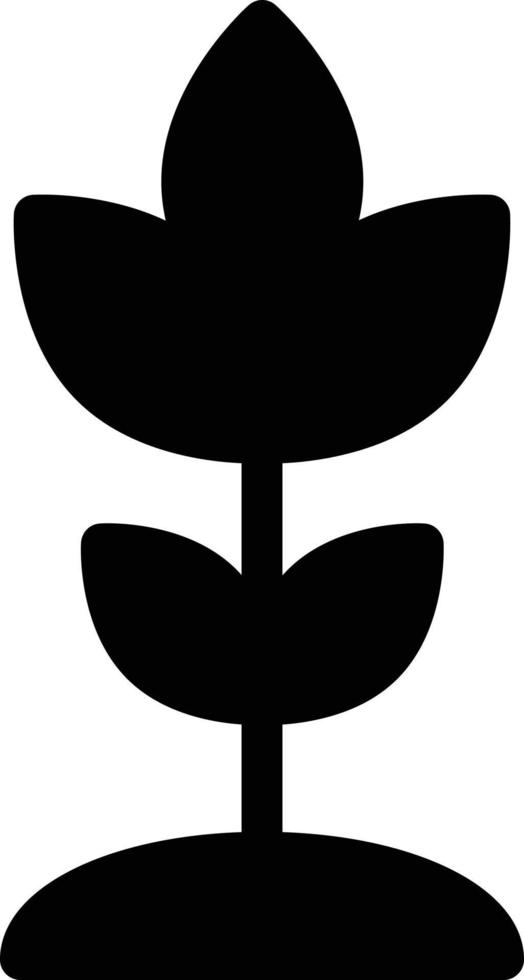 ilustración de vector de planta en un fondo. símbolos de calidad premium. iconos vectoriales para concepto y diseño gráfico.