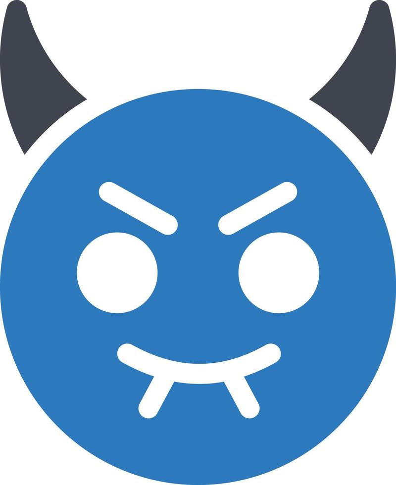 devil vector illustration on a background.Premium quality symbols.vector icons for concept and graphic design.