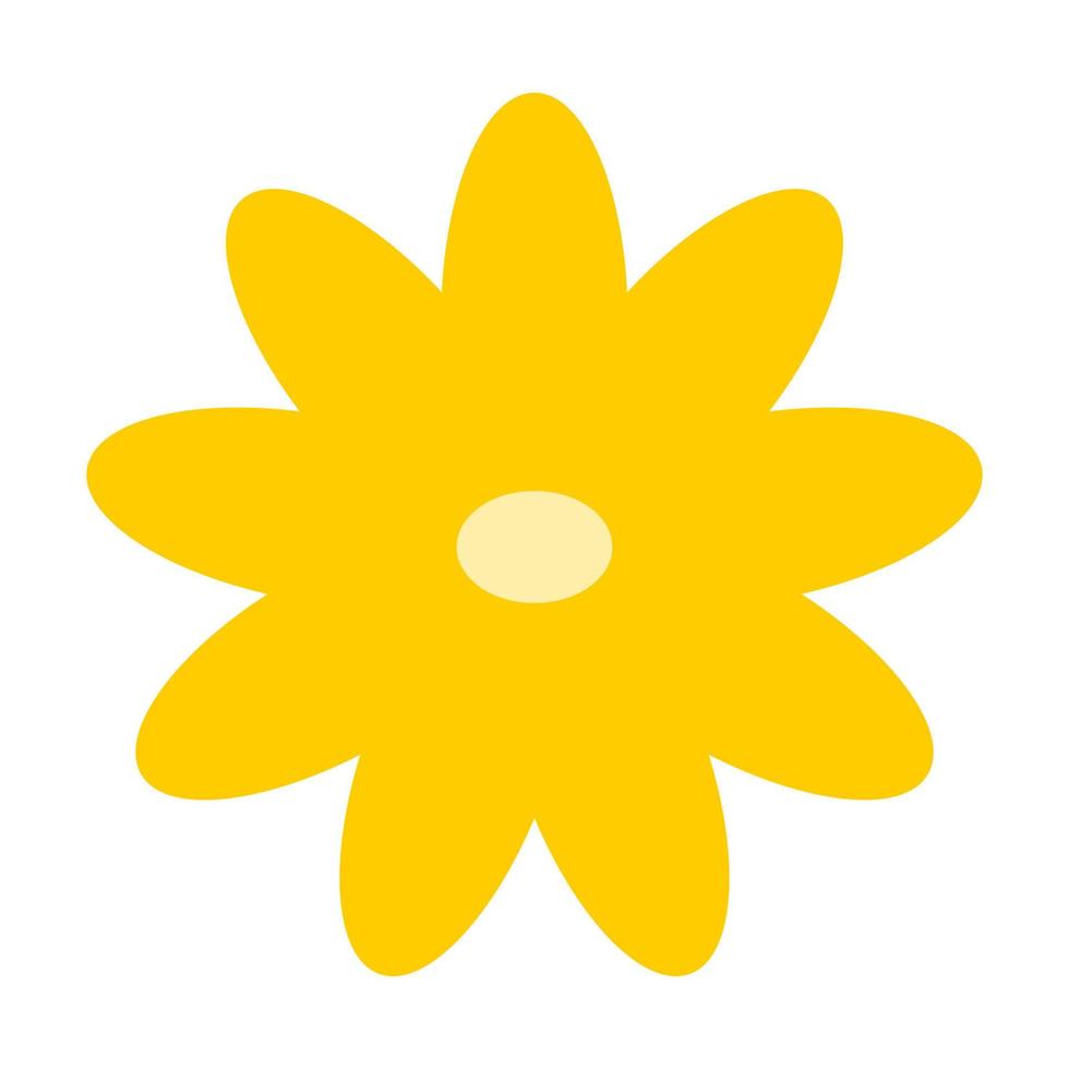 diseño de icono de flor vector