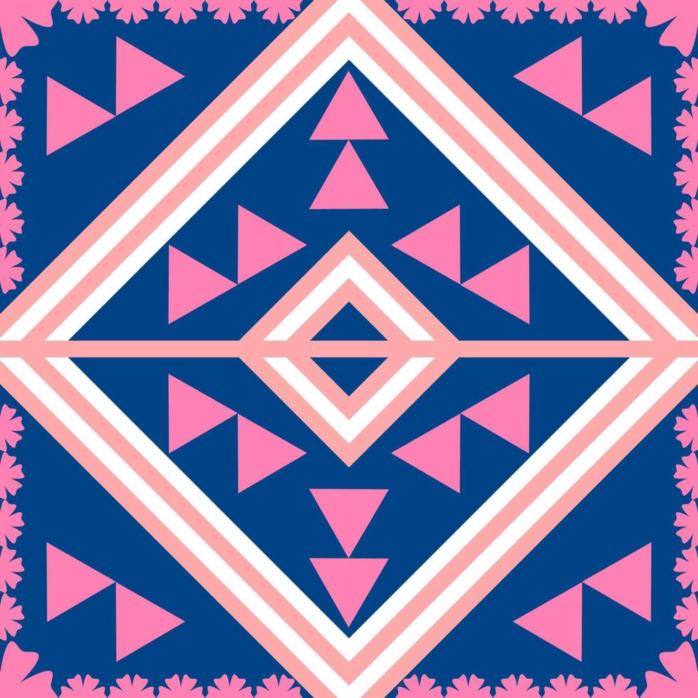 geometric ethnic pattern traditional design vector