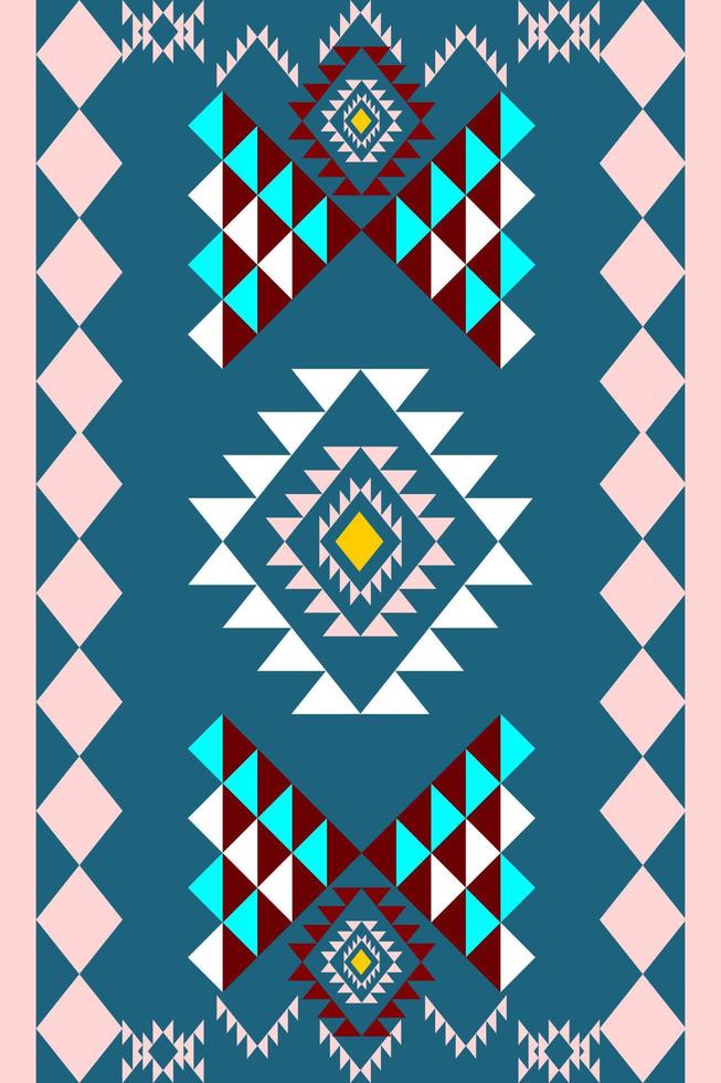 geometric ethnic pattern traditional design vector