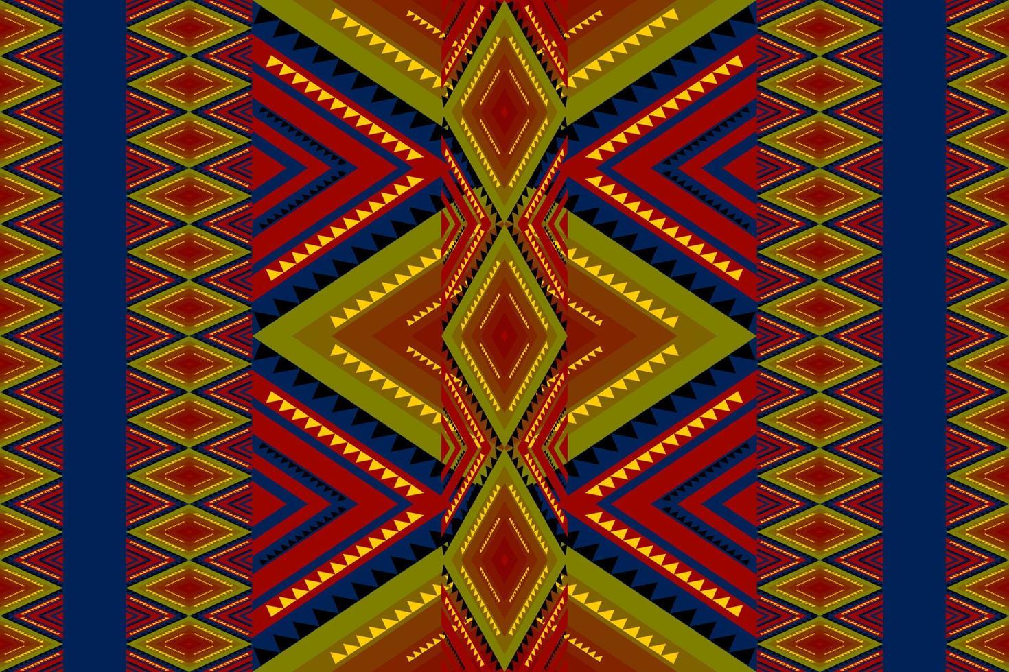 geometric ethnic pattern traditional design vector