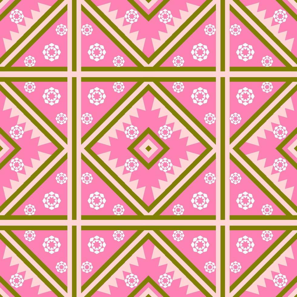 geometric ethnic pattern traditional design vector