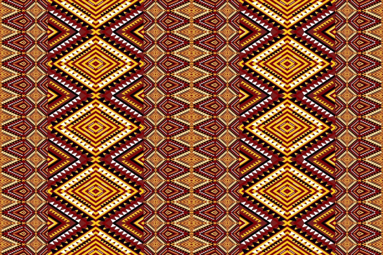 diseño tradicional geométrico patrón étnico vector