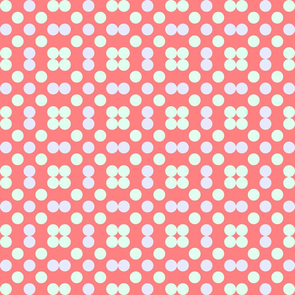 seamless pattern with dots design vector