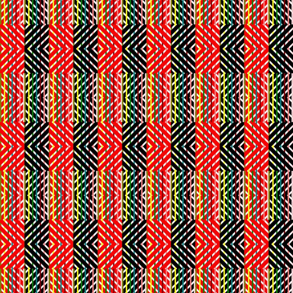 geometric ethnic pattern traditional design for background vector