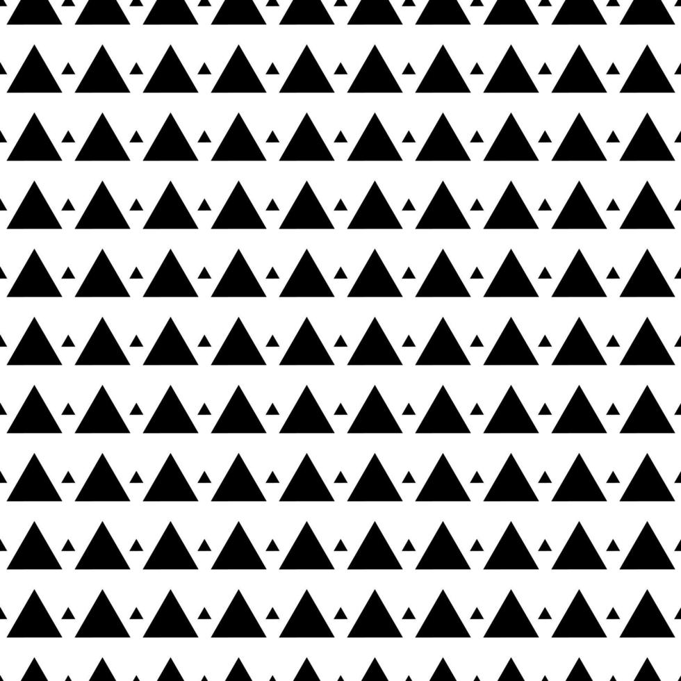 seamless geometric pattern with triangles vector
